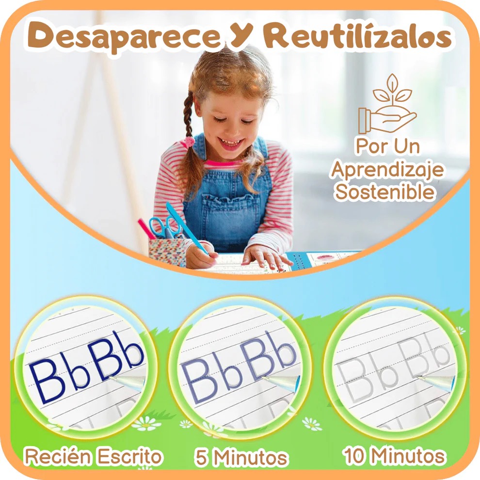Set 4 Cuadernos Mágicos