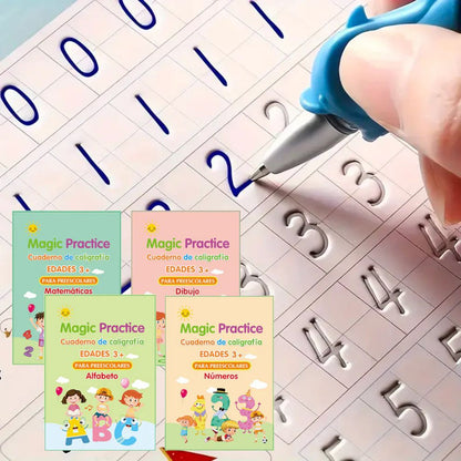 Set 4 Cuadernos Mágicos